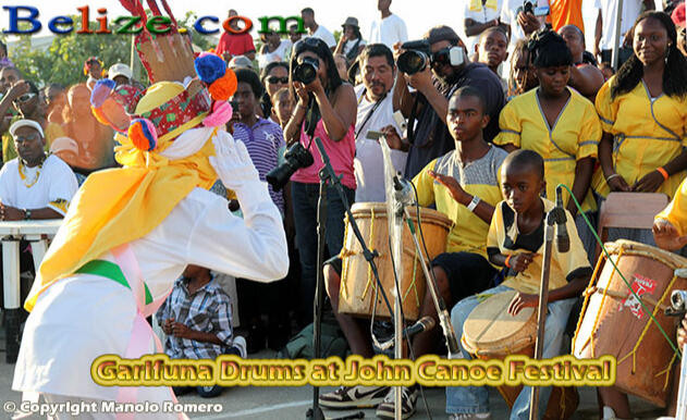 Garifuna Drums John Canoe Copyright Belize.com